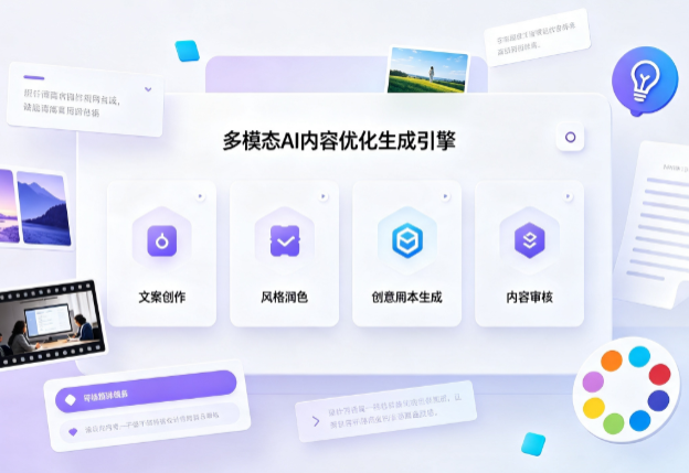 麦盖提县AI智能内容优化创新 多模态生成技术丰富数字内容创作生态