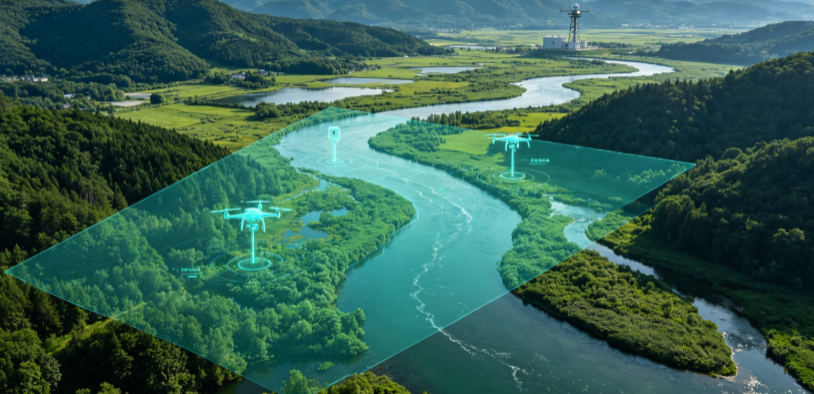 麦盖提县GEO 全域空间监测筑牢生态屏障，空间技术支撑环境治理与灾害防御